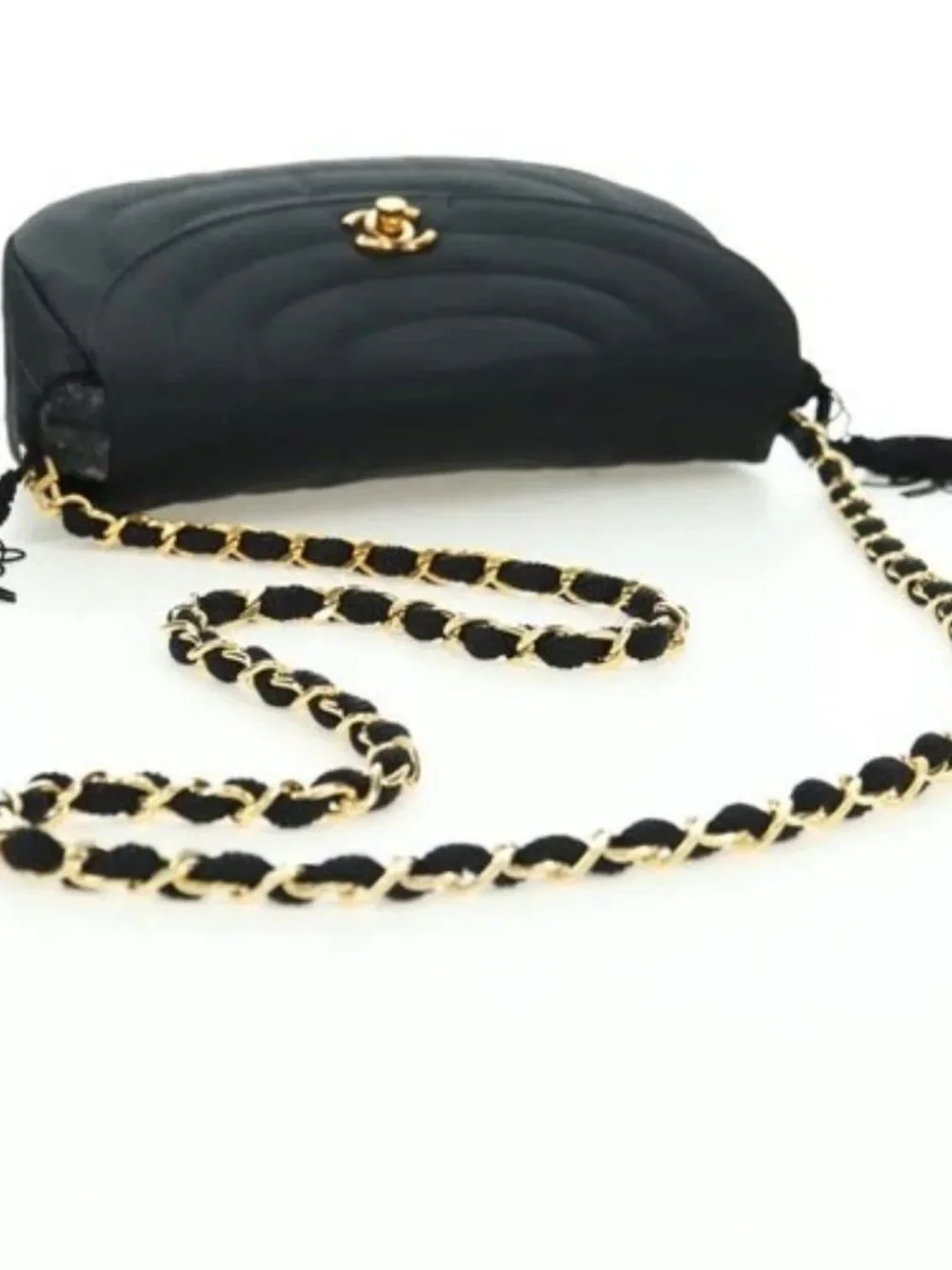 CHANEL brand	chanel color	black